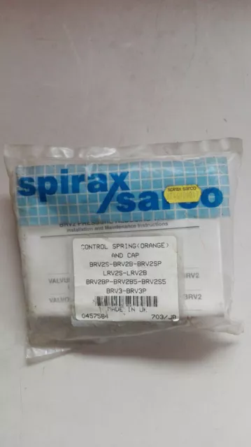 Spirax Sarco Control Spring 0457584 / (Orange) New/Boxed