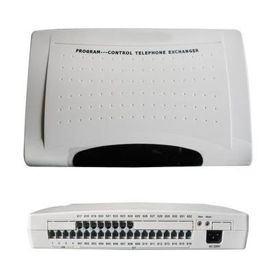 Conn Centralino Telefonico Professionale CP832A 4 Linee Urbane 24 interni conn.LAN 