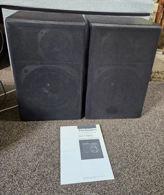 Paire D’enceintes Technics SB-F820 Vintage – 2 Voies, 8 Ohms, 60W