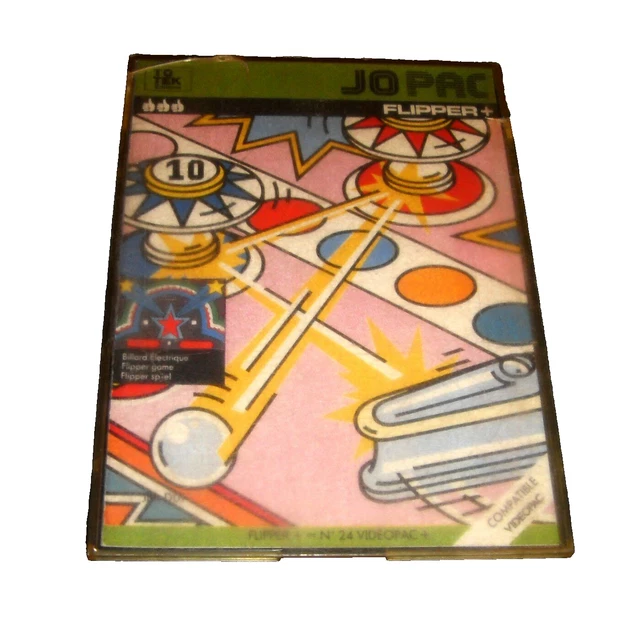 Jeu Philips Videopac G7000 - JOPAC Flipper+ (Billard électrique) - Très Bon état