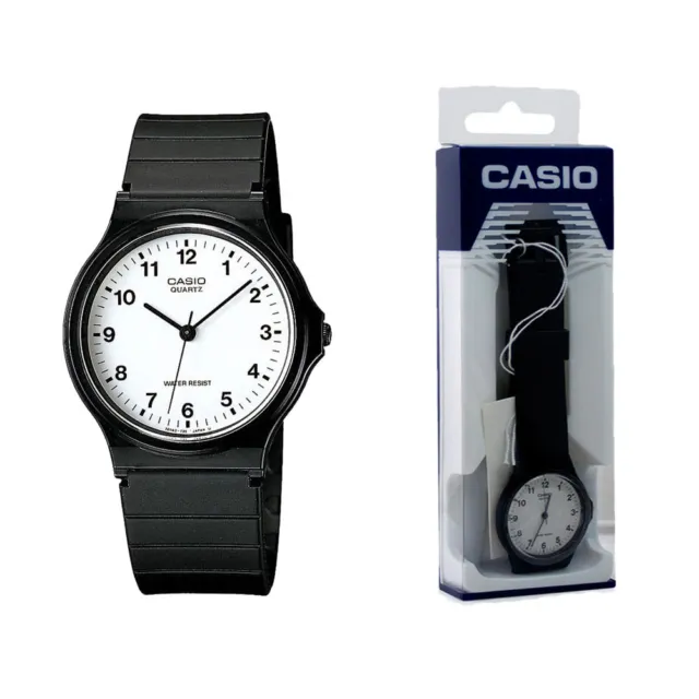 NEW Casio Classic Mens & Ladies Casual Black Wrist Watch MQ-24-7BLL 2YR Warranty