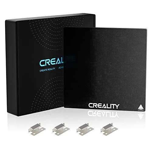 Creality Ender 3 Glass Bed, Upgraded 3D Printer Platform Tempered Glass Build...