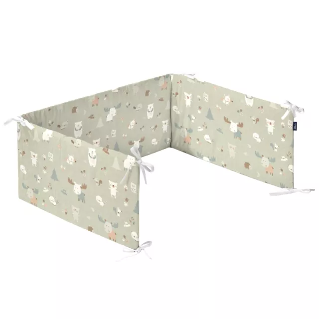 Alvi Nestchen Standard für Kinderbett Baby Forest Länge 180cm NEU