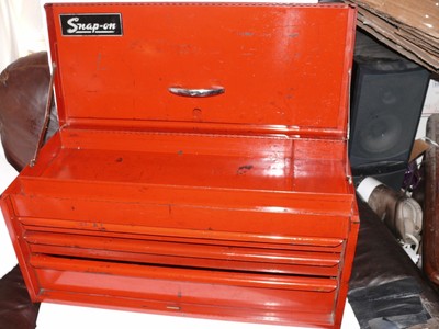 Vintage Snap On Tool Breast Peak Box Tools iii Drawer Folding Lid 70,S 24X12X10.5 In 12