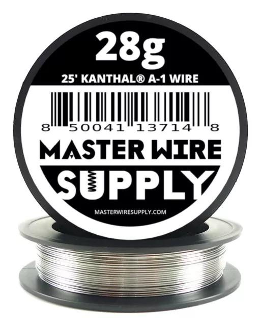 MWS - Kanthal A1 - 25 ft - 28 Gauge - Round Wire