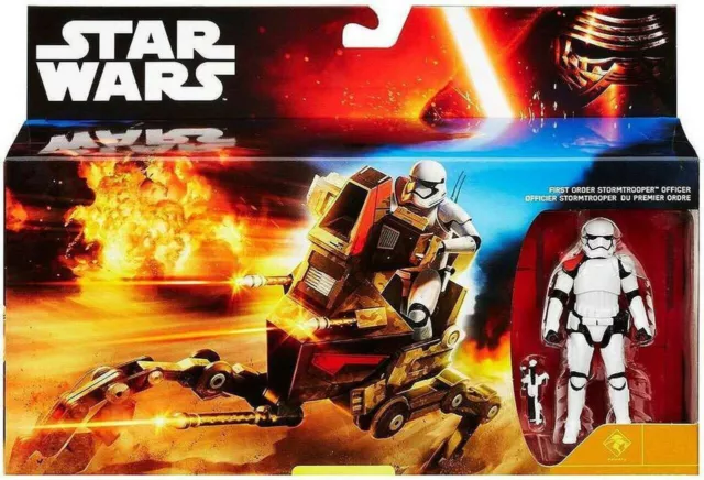 Star Wars The Force Awakens Desert Assault Walker & Figure New in Box