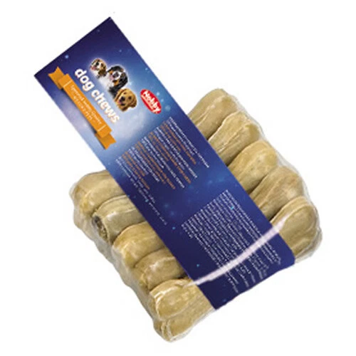 Nobby Ossi da Masticare Premuto Imballaggio (Thailandia), 5er Set, 9 CM, Nuovo