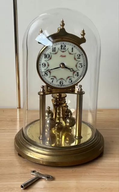 Vintage Kundo Kieninger & Obergfell 400 Day Anniversary Clock.  Western Germany