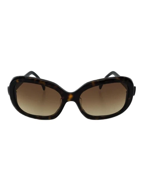 CHANEL #276 sunglasses plastic multicolor brown case