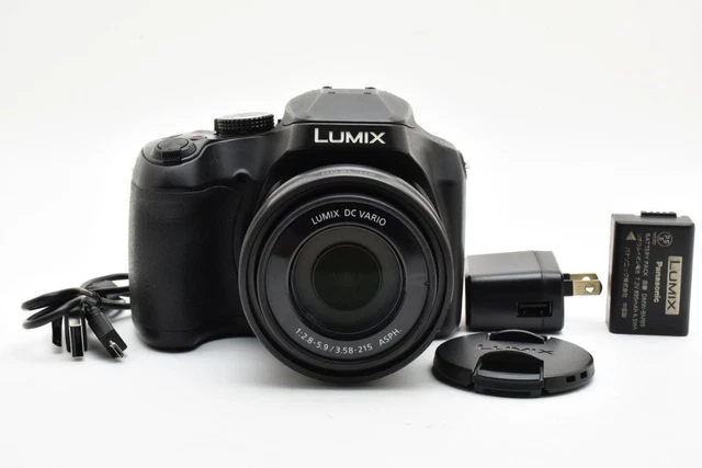 PANASONIC LUMIX DC-FZ85 Digital Camera 20-1200mm Zoom Used