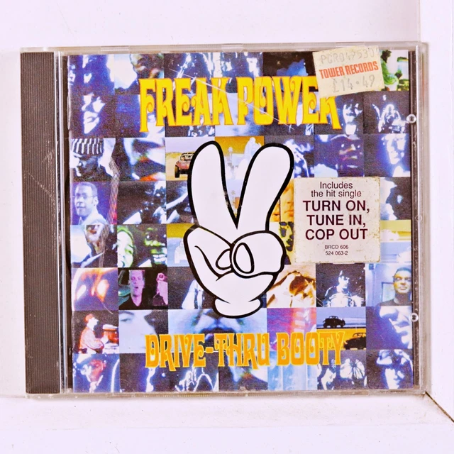 FREAK POWER - Drive-Thru Booty - Cd Album - Turn On Tune In Cop