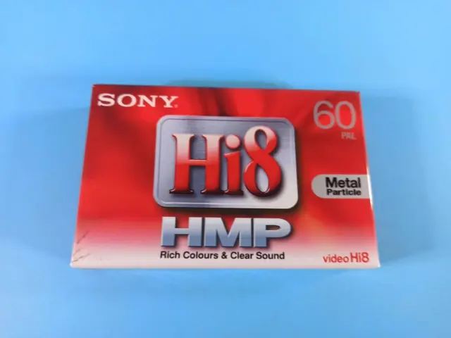Sony Hi8 60 PAL HMP  Metal Particle Kassette Leerkassette Videokassette