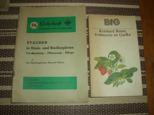 Lehrheft für Kleingärtner, Siedler und Kleintierzüchter Pflanzung / BFG Erdbeere