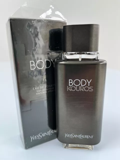 YSL Body Kouros 100ml Eau de Toilette Vintage Boxed w/ Wrap Perfect Condition