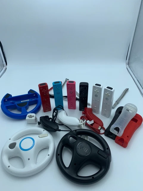 Nintendo Ufficiale Originale Wii U Wiimote Motion Plus Controller Nunchuck