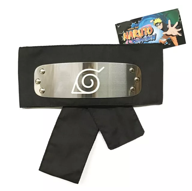 *Legit* Naruto Shippuden Leaf Village Logo Official Ninja Headband Toy #8676