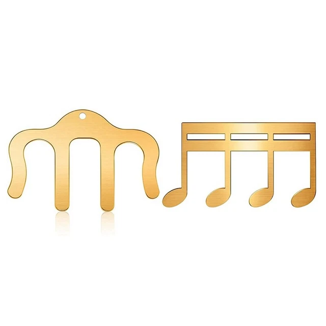 2 Pcs Music Book Clip and Page Holder,Book Clip for Reading,Piano Sheet1081