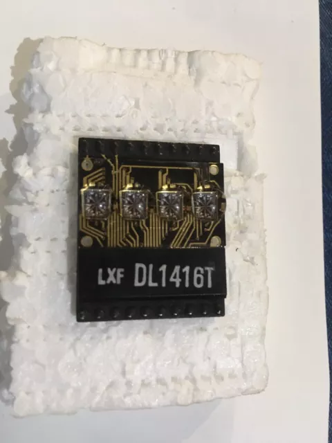 DL1416 Red, 4-Digit 16-Segment LED DISPLAY
