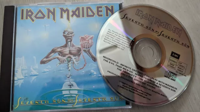 IRON MAIDEN Seventh Son Of A Seventh Son, CD /1988/8 Songs