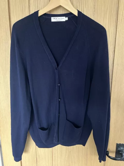 Edinburgh Woolen Mill Cardigan Navy Size 16