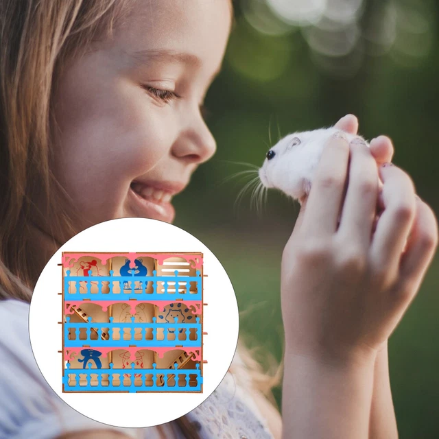Hamsterspur Spielzeug Für Rennmäuse Hamster-Villa-Labyrinth Haustierhaus