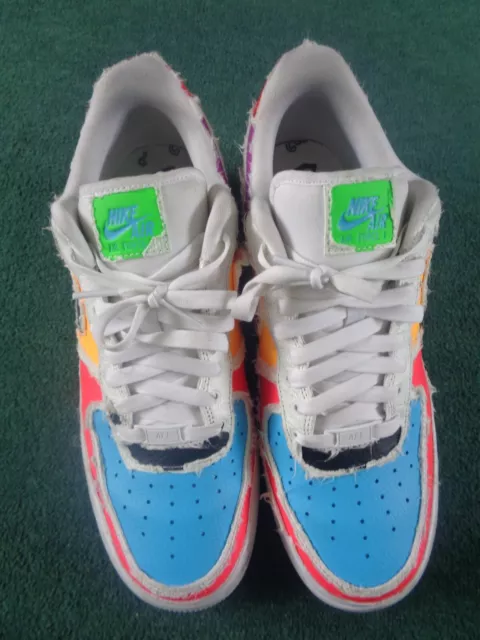 Nike air force clearance 1 multicolor tear away