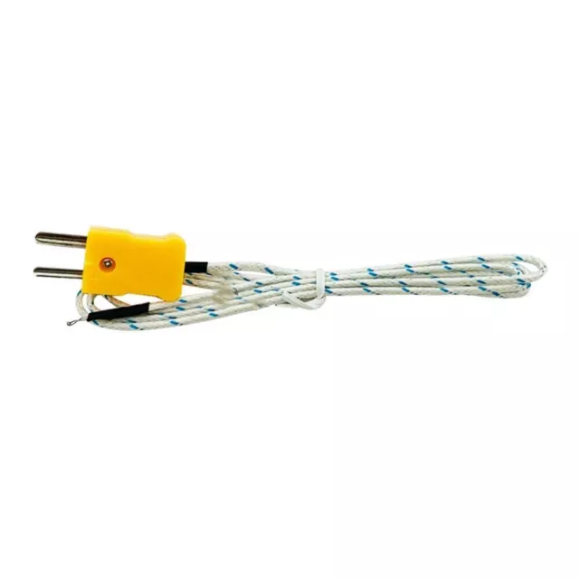 K-type thermocouple probe TP-01 glass fiber line 1 meter bare thermocouple