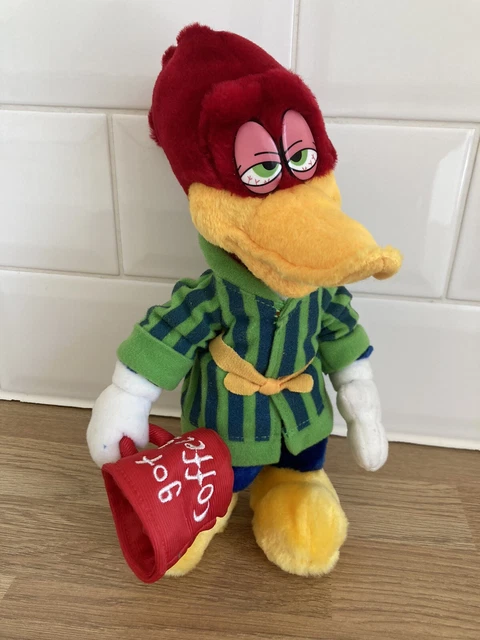 WOODY WOODPECKER GOT Coffee? Soft Toy Plush - Walter Lantz Products