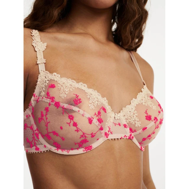 Soutien-gorge Longline Passionata 80C Noir/rose - Modèle Séduction P59550