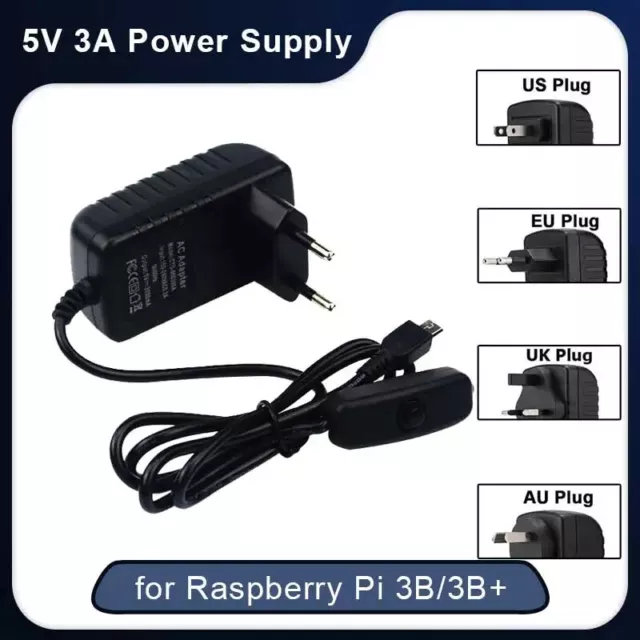 Alimentation Raspberry Pi 2 3 B B+ - Power Supply - +5v 2.5A Micro