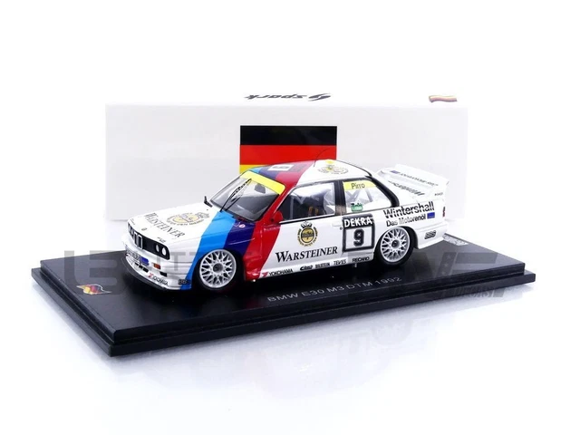 Miniature SPARK 1/43 BMW E30 M3 #51 Monza 1987 - E. Pirro