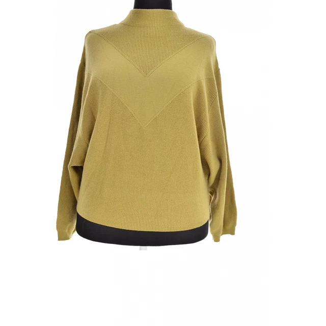 H&M Sabbia Acrilico, Poliammide Donna Maglione Camicia Eu 40, UK 12,USA 8, It