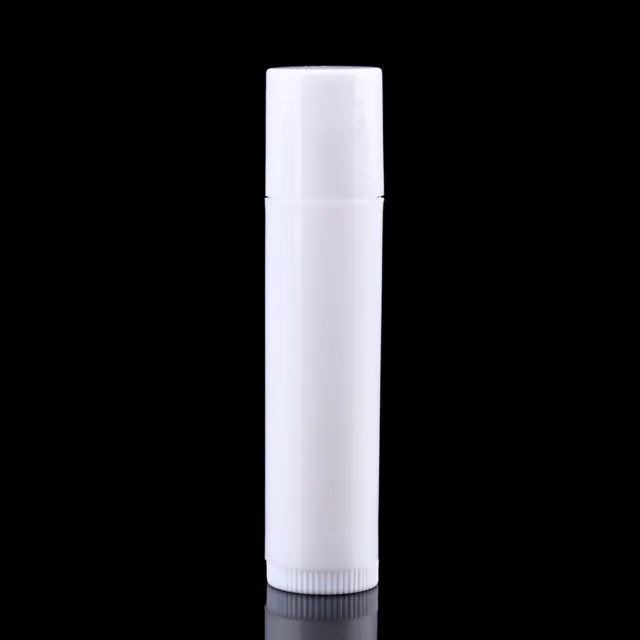 100PCs 5ml Clear Black White Empty Lipstick Lip Balm Container Tube