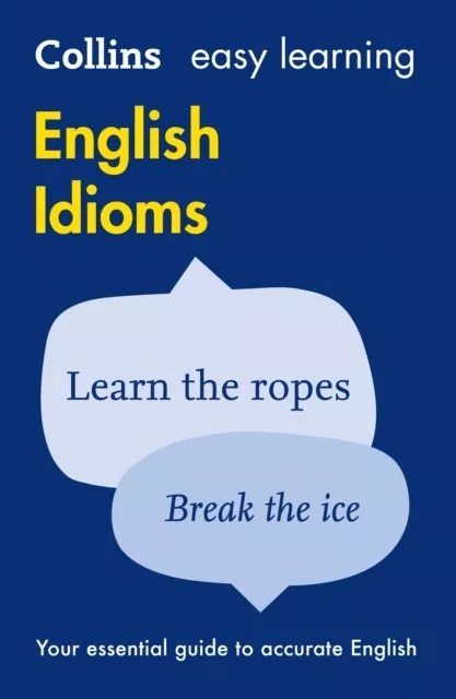 Easy Learning English Idioms by Collins Dictionaries  NEW Paperback  softback