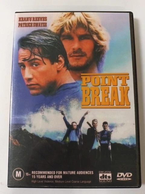 POINT BREAK DVD (Region 4) Keanu Reeves ac104 EUR 5,30 - PicClick FR