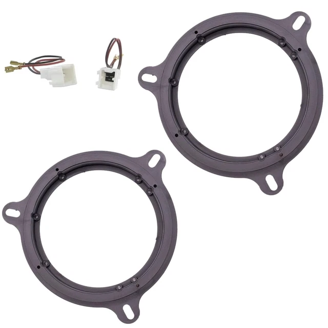 Adaptateurs Anneaux Pour Haut-parleurs 16,5 Cm Sound-way - Compatible Opel, Fiat, Peugeot, Ford, Etc.