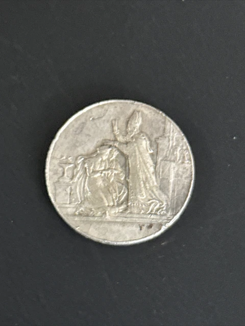 Ancienne Medaille En Argent Massif créateur Art Nouveau Médaille De Mariage
