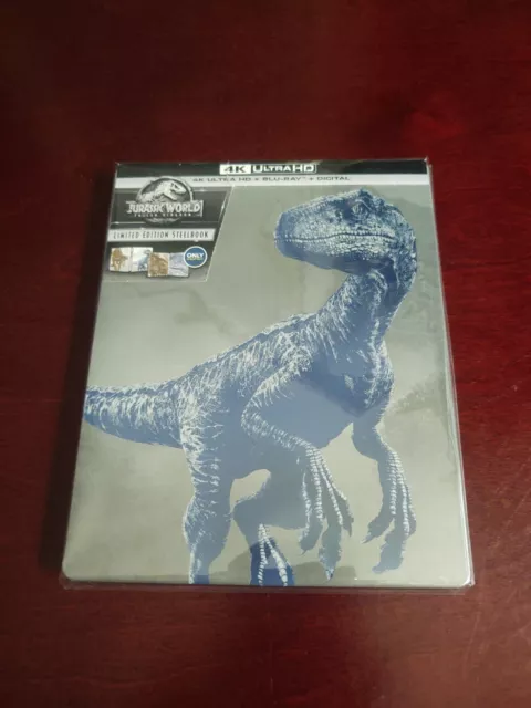 Jurassic World: Fallen Kingdom [SteelBook] (4K Ultra HD + Blu-ray) Best Buy