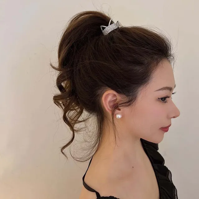 Clip per capelli stile coreano perle piccoli artiglio per capelli ragazze clip per capelli donna copricapi