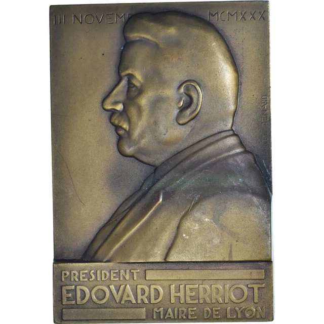 [#1150943] France, Medal, Edouard Herriot, Président et Maire de Lyon, Politics,
