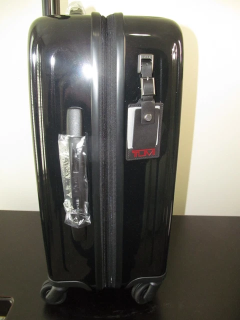 TUMI Luggage, Expandable Carry-On Spinner, V 4 Black, TSA Locking System, NWT 5