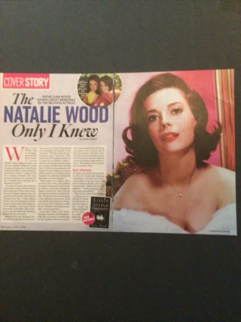 Natalie Wood Clippings Clippings Article The Natalie Wood Only I Knew By Her Sis