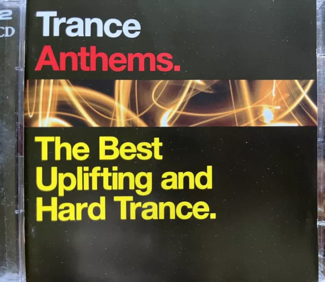 TRANCE ANTHEMS: Best Uplifting & Hard Trance - Various 2 x CD 2001 Exc Cond!