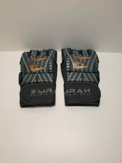 EMRAH E3.0 MMA Gloves Matte Pro Grip Blue  Men Women