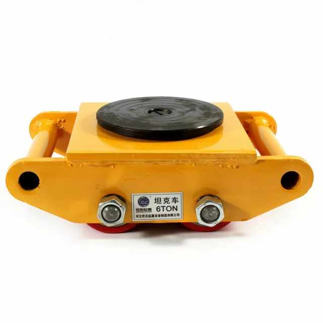 Industrial Machinery Mover 360° Machine Dolly Skate Roller Trolley 6T/8T/12T