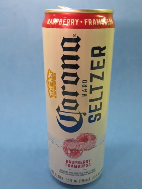 Craft Empty Can ~ Cervecera de Coahuila CORONA Raspberry Hard Seltzer ~ MEXICO