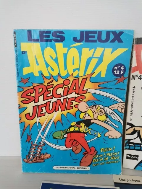 Livre-Jeux ASTÉRIX - IFRANE N°4/1995 +special Jeunes+ Bonus/Dessin  Uderzo-Rare 3