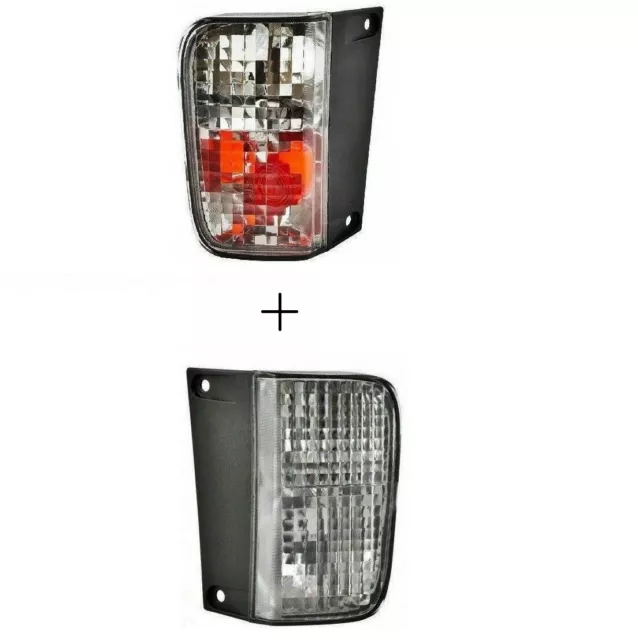 POUR Renault Trafic 2001-2014 LAMPE FEU de brouillard  ARRIERE GAUCHE +DROIT TOP