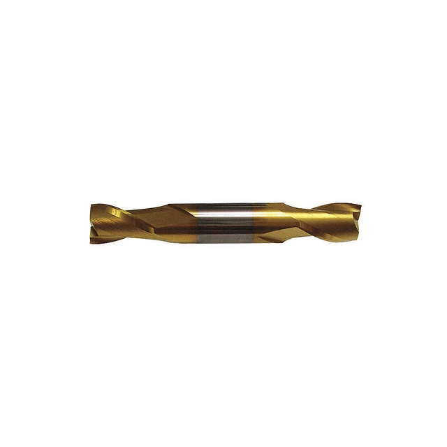 YG-1 TOOL COMPANY 32572TN Sq. End Mill,Double End,Carb,15/64"