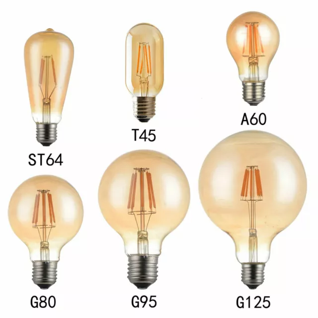 Filament LED Light Bulb Decorative Vintage Edison Lightbulb Lamp Radio Valve